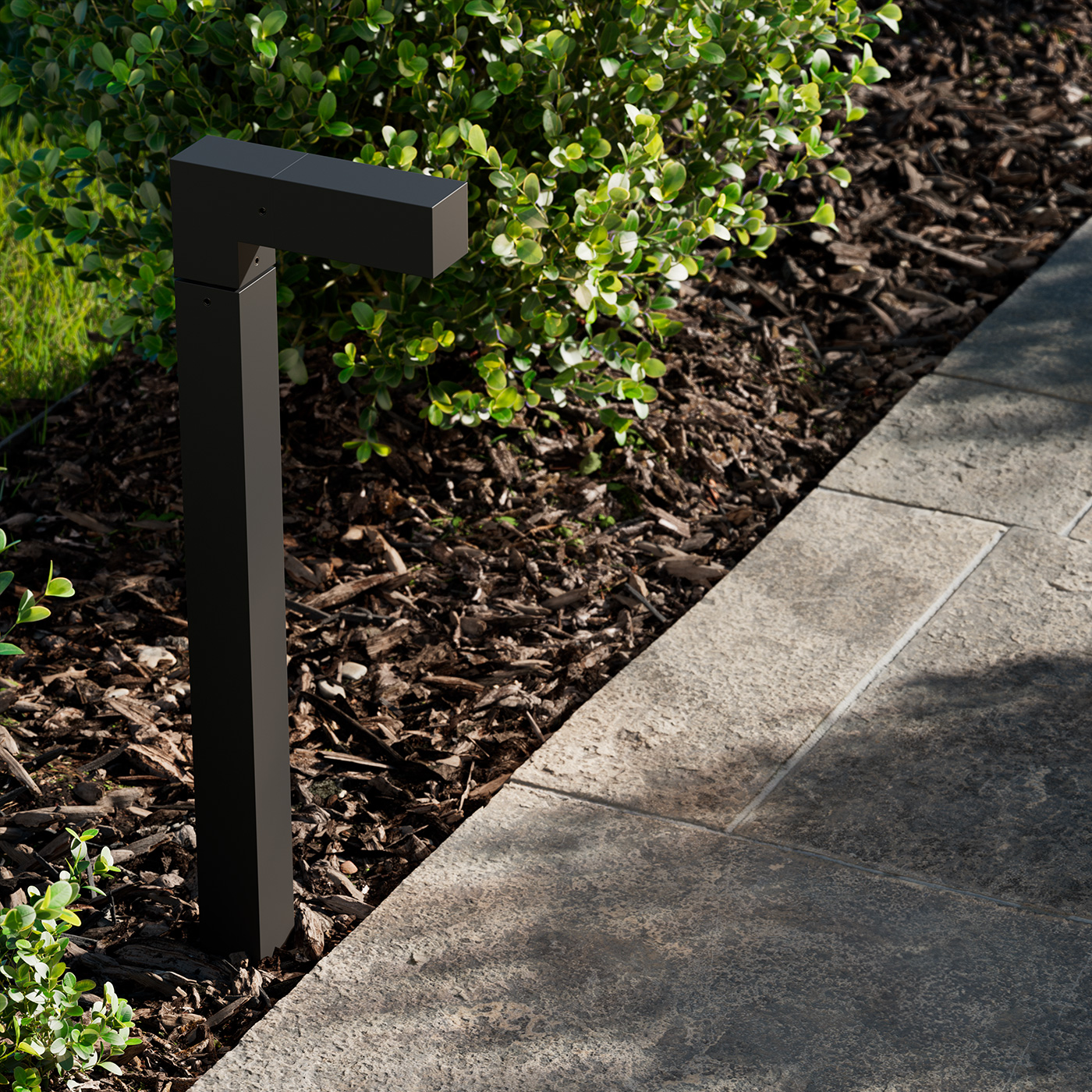 Shielded Path Lights ARTOPLLT Architectural Square LED Path Light